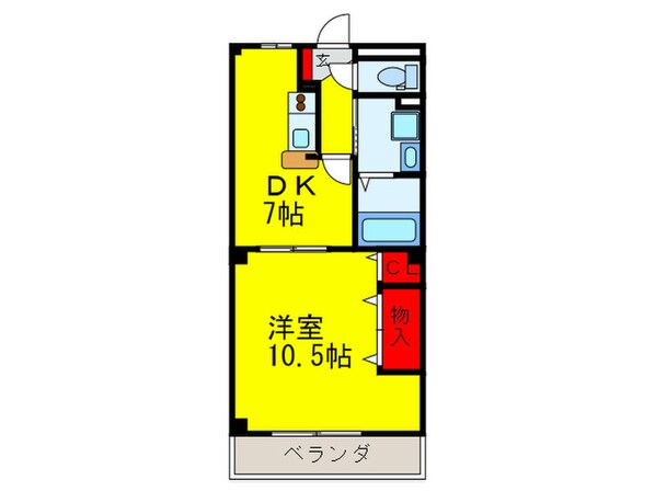 プランド－ルミノルの物件間取画像